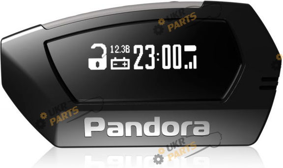 Брелок Pandora для сигнализаций DX 9X, DX 6X (LCD D010 black DX 90)