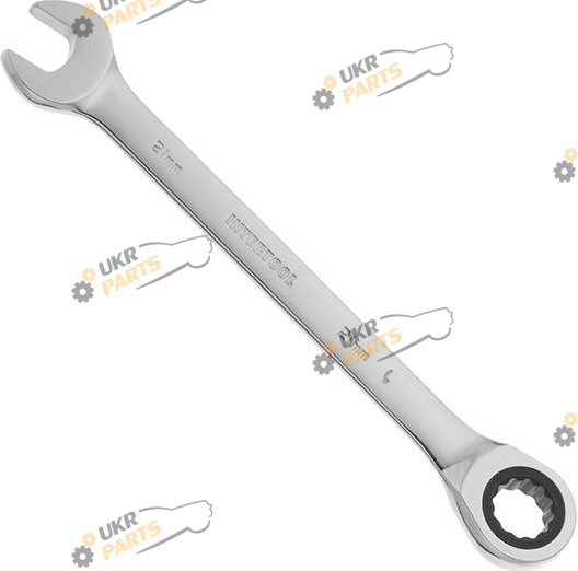 Ключ комбинированный Intertool с трещеткой 21 мм (XT-1361)