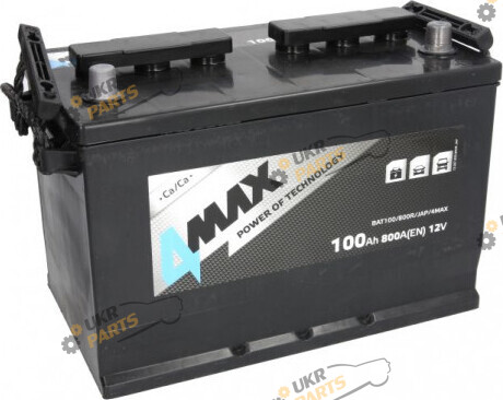 Грузовой аккумулятор 4Max Asia 800 А 100 Ач (BAT100800RJAP4MAX)