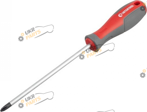 Отвертка Intertool 125 мм 1 шт (VT-3321)