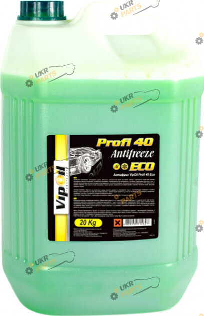 Антифриз Vipoil ECO Profi 40 зелёный 20 л (701249)