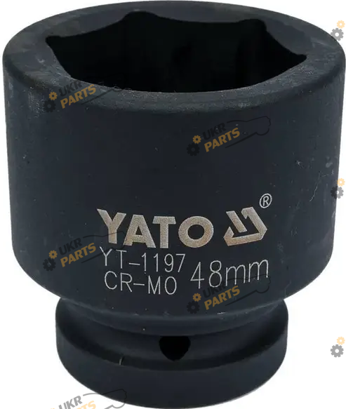 Головка ударная Yato квадрат 1