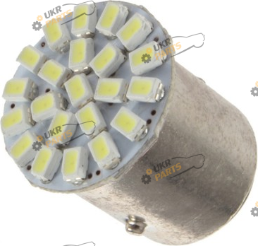 Лампочка AllLight T25 22 диода 1206 1156 BA15S 24V WHITE (29051400)