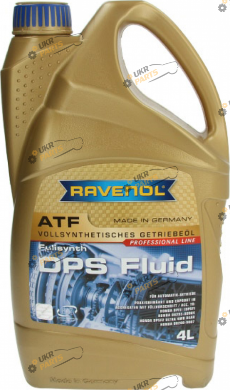 Масло трансмиссионное Ravenol DPS FLUID 4 л (RAVDPSFLUID4L)