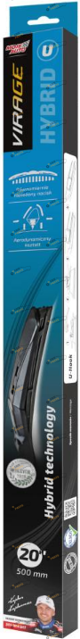 Дворник Virage Hybrid c адаптером типу U 500 мм (92-HU20)