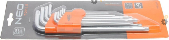 Г-образный ключ TORX NEO TOOLS T10-T50 (09-526)