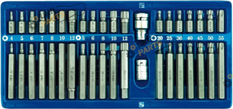 Набор бит Vorel 40 шт (66400)
