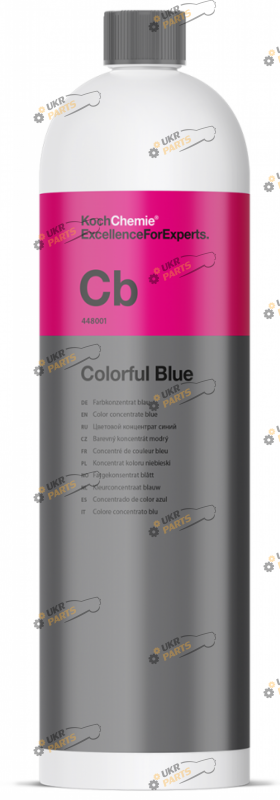 Краситель для шампуня для мойки Koch Chemie Colorful Blue 1 л (448001)