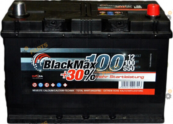 Автомобильный аккумулятор BlackMax (-/+) 100 Ач (B4028)