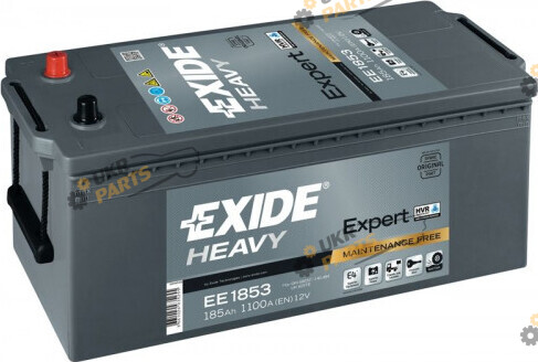 Грузовой аккумулятор Exide EXPERT HVR L+ EN1100 185 Ач (EE1853)