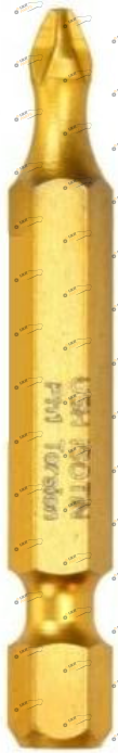 Набор бит USH Isotin PH1 x 50 мм, с титановым покрытием 10 шт (UUSG0213621)