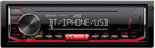 Бездисковая автомагнитола JVC KD-X362BT (10196126)