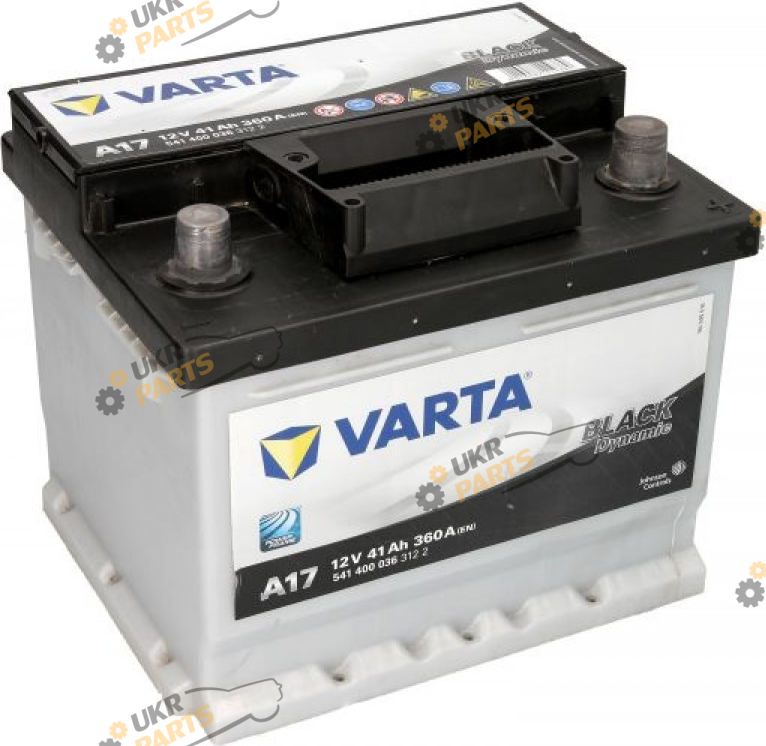 Автомобильный аккумулятор Varta BLACK DYNAMIC A17 41 Ач (541 400 036)