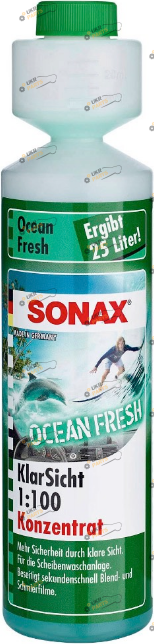 Жидкость омывателя концентрат летняя Sonax Океан 0.25 л (388141)