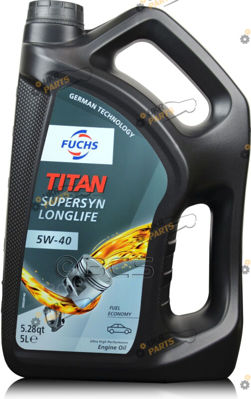 Моторное масло Fuchs TITAN SUPERSYN 5W-40 5 л (602067609)
