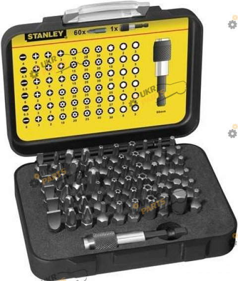 Набор бит Stanley Expert с магнитным держателем, 61 шт (1-13-902)