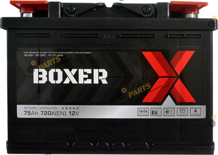 Автомобильный аккумулятор Boxer 75 Ач (575 80bx)