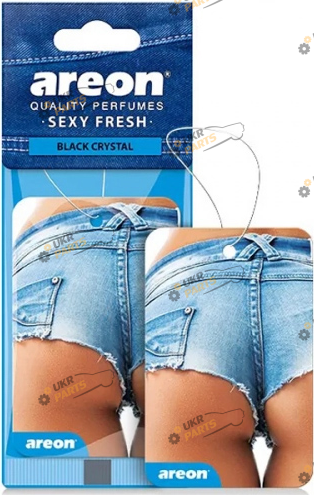 Ароматизатор Areon Sexy Fresh Black Crystal | Черный лед (ASF01)