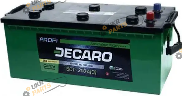Автомобильный аккумулятор Decaro PROFI 200 Ач (6СT-200 А3 (3) PRO)