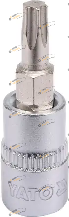 Головка Torx T Yato квадрат 1/4