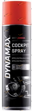 Полироль для торпеды Dynamax DXI1 COCKPIT SPRAY STRAWBERRY 0.5 л (606138)