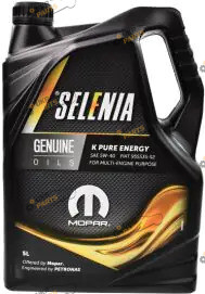 Моторное масло Selenia K PURE ENERGY 5W-40 5 л (14115019)