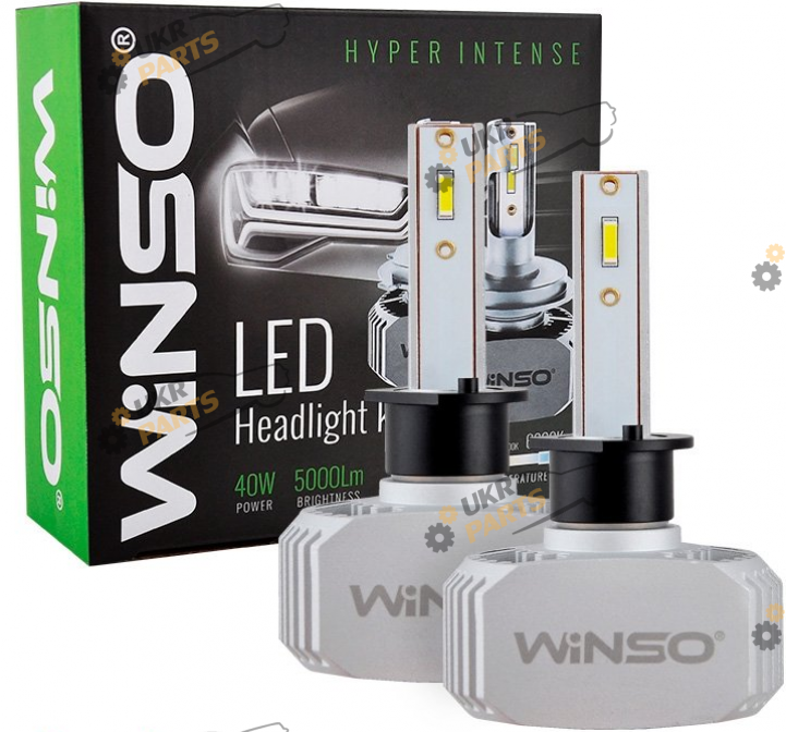 LED лампа Winso LED H1 12/24V H1 40 Вт (792100)