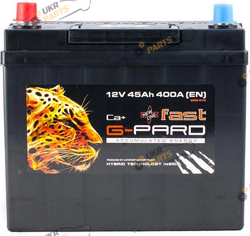 Автомобильный аккумулятор G-Pard 12V 45 Ач (TRC045-FJ01)