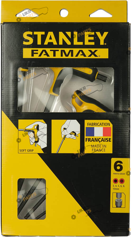 Набор шестигранников Stanley 6 шт (FMHT0-69049)