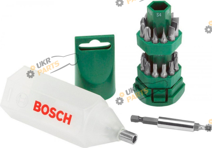 Набор бит Bosch с магнитным держателем, 25 шт (2607019503)
