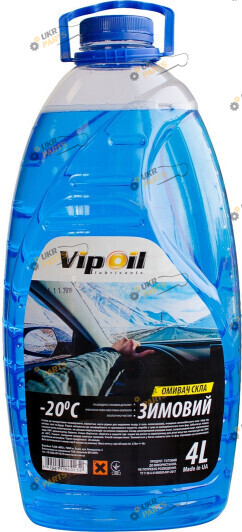 Жидкость омывателя готовая зимняя Vipoil Аква -20 °C 4 л (0340348)