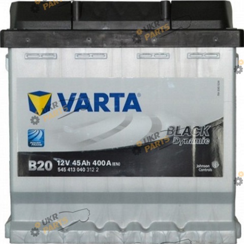 Автомобильный аккумулятор Varta BLACK DYNAMIC (B20) 400 А 45 Ач (545413040)
