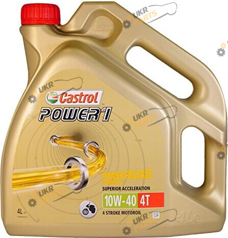 Моторное масло Castrol Power 1 Racing 4T 10W-40 4 л (4008177072123)