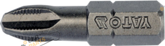 Набор бит Yato PH3 X 25 мм HEX 1/4