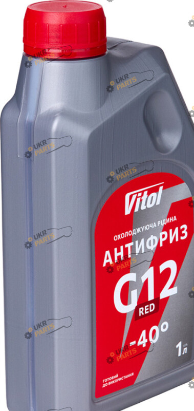 Антифриз Vitol G12 красный 1 л (62225)