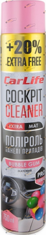 Полироль для пластика Carlife Cockpit Cleaner EXTRA MAT 0.75 л (CF778)