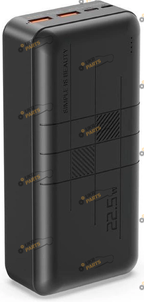 Повербанк XO PR189 30000 mAh (PR189 black)