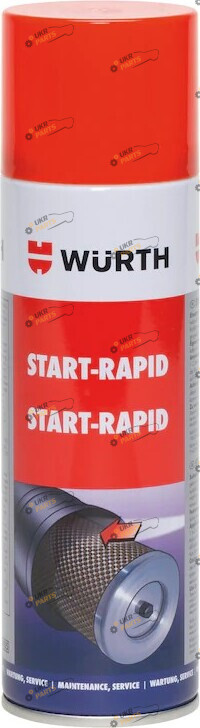 Стартовая жидкость для дизеля и бензина Wurth Start-Rapid 0.3 л (089011)