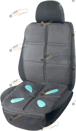 Накидка для сидений Elegant под детское автокресло 47х121см черные (100 663)