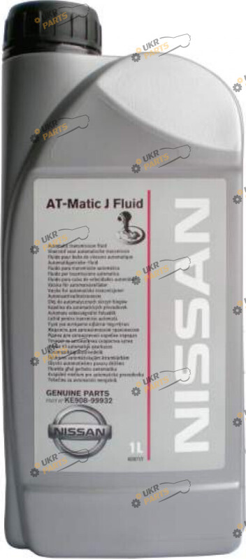 Масло трансмиссионное Nissan ATF Matic J 1 л (KE908-99932R)