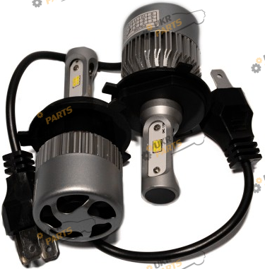 LED лампа HeadLight S2 5000K 8000lm с вентилятором H4 25 Вт (00-00003728)