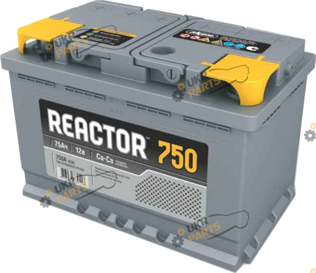 Автомобильный аккумулятор Reactor 6СТ-75 Euro 750 А 75 Ач (575 52 02)