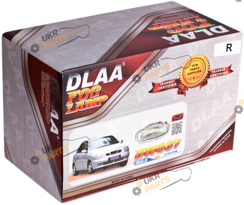 Фара противотуманная DLAA 55 Вт Daewoo/Lanos/2002 H3 правая (DW-037W-RIGHT (24))