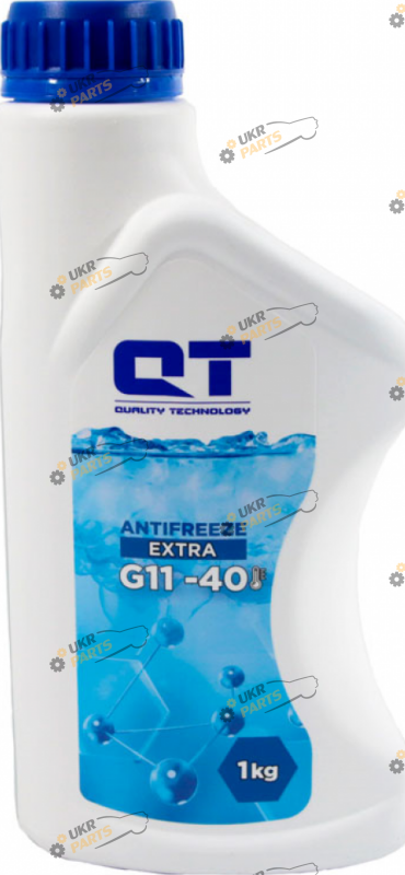 Антифриз QTech EXTRA -40 G11 G11 синий 1 л (QT543401)