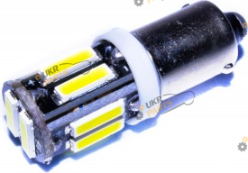 Лампочка AllLight T 8.5 10 диодов 7014 BA9S 12V WHITE (29031000)