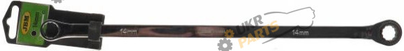 Ключ накидной JBM с трещеткой 14 мм удлиненный L-330 мм (13457)
