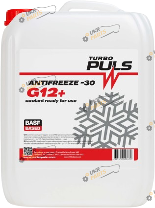 Антифриз TURBO PULS G12+ красный 10 л (TPR-10)