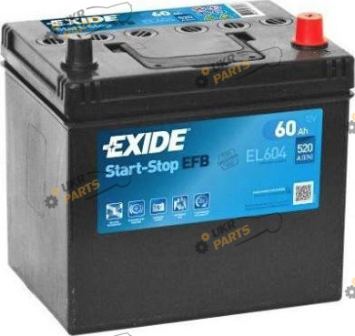 Автомобильный аккумулятор Exide Start-Stop EFB 60 Ач (EL605)