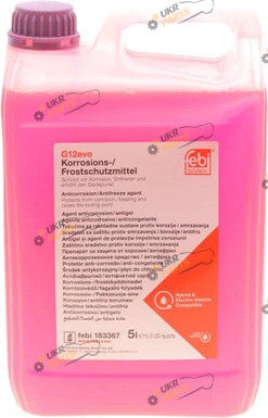 Концентрат антифриза Febi G12 evo фиолетовый 5 л (183367)