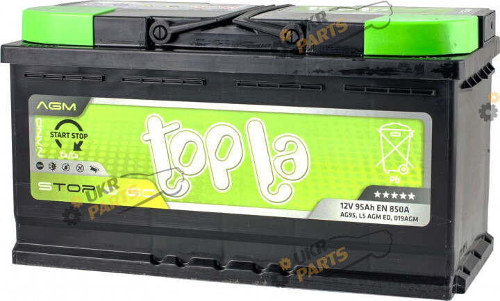 Автомобильный аккумулятор Topla AGM Euro 95 Ач (114 090)